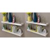 Wall Shelves 4 pcs White 31.5"