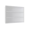 Wall Shelf 30" H, 3 Shelves, White