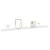 Wall Shelves 2 pcs White 45.3"x3.5"x1.2"