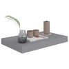 Floating Wall Shelves 4 pcs Gray 15.7"x9.1"x1.5" MDF