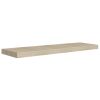 Floating Wall Shelves 4 pcs Oak 35.4"x9.3"x1.5" MDF