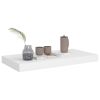 Floating Wall Shelf White 19.7"x9.1"x1.5" MDF