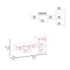 Wallshe 47" Wide 7-Tier Wall Shelf, Cube Shelf Modular Shelf for Living Room, Home office, Bedroom Black