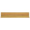 Wall Shelves 2 pcs 23.6"x3.9"x3.9" Solid Wood Teak
