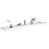 Floating Wall Shelf White 47.2"x9.3"x1.5" MDF